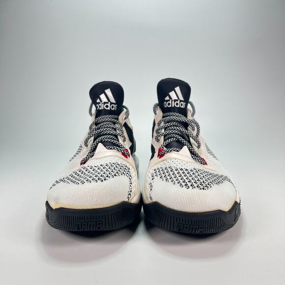 Adidas D Lillard 2 White Black Athletic Sneakers Basketball Shoes Men\'s Size 12 main image 10